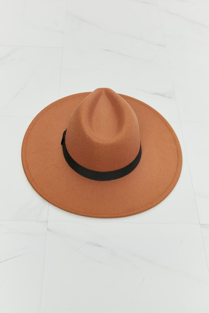 Fame Enjoy The Simple Things Fedora Hat - TopFashionHQ