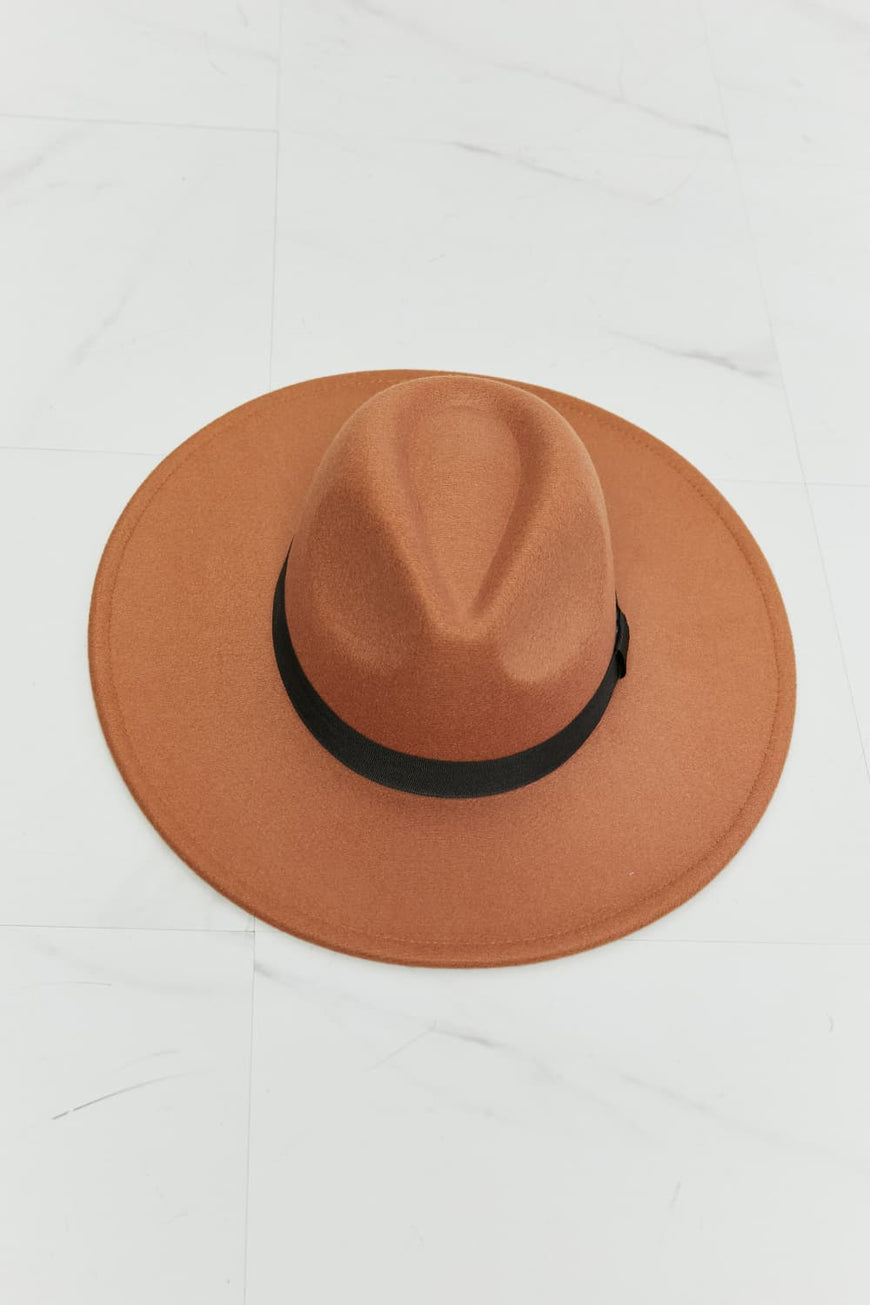 Fame Enjoy The Simple Things Fedora Hat - TopFashionHQ