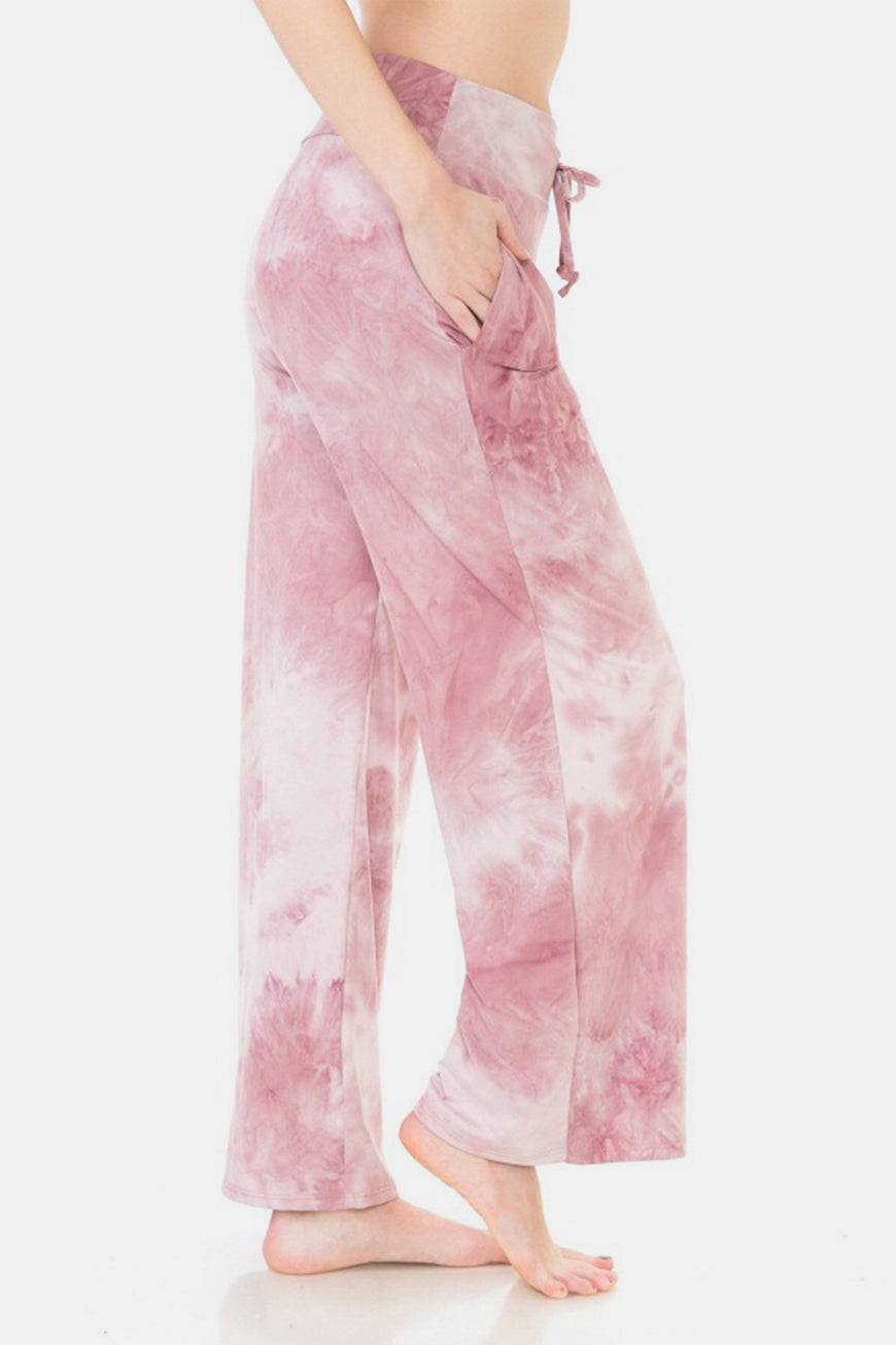Leggings Depot Buttery Soft Printed Drawstring Pants - TopFashionHQ