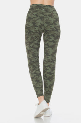 Leggings Depot Camouflage High Waist Leggings - TopFashionHQ