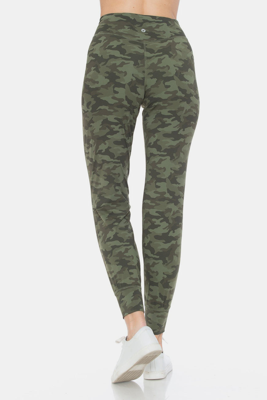 Leggings Depot Camouflage High Waist Leggings - TopFashionHQ