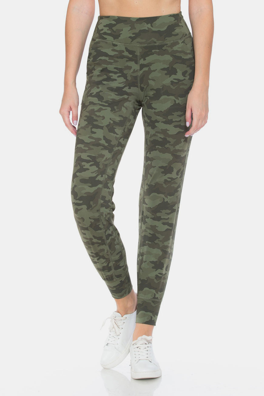 Leggings Depot Camouflage High Waist Leggings - TopFashionHQ