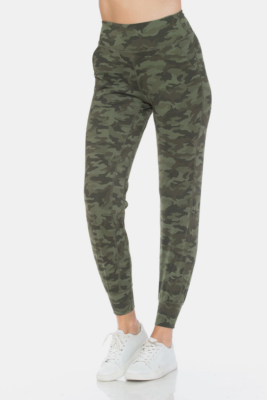 Leggings Depot Camouflage High Waist Leggings - TopFashionHQ