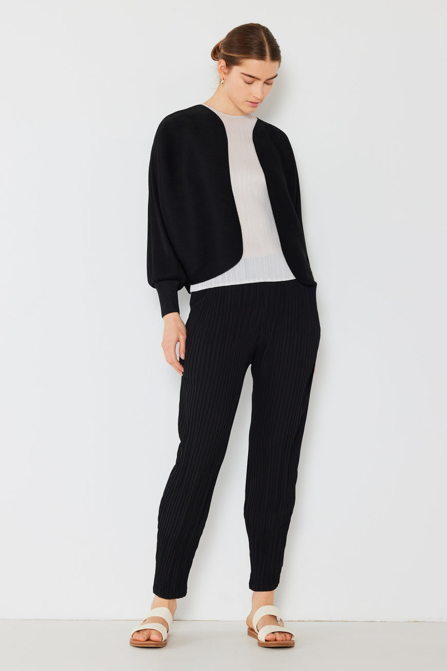 Marina West Swim Pleated Relaxed-Fit Slight Drop Crotch Jogger - TopFashionHQ