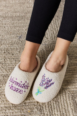 Melody Sequin Pattern Cozy Slippers - TopFashionHQ