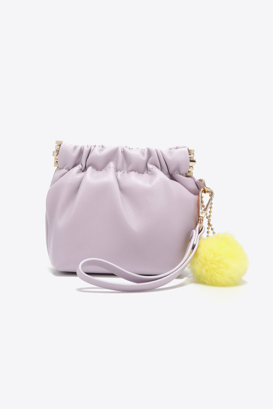 Nicole Lee USA Faux Leather Pouch - TopFashionHQ
