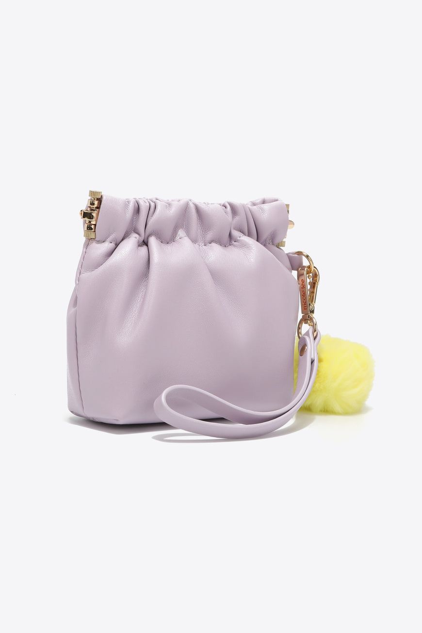 Nicole Lee USA Faux Leather Pouch - TopFashionHQ