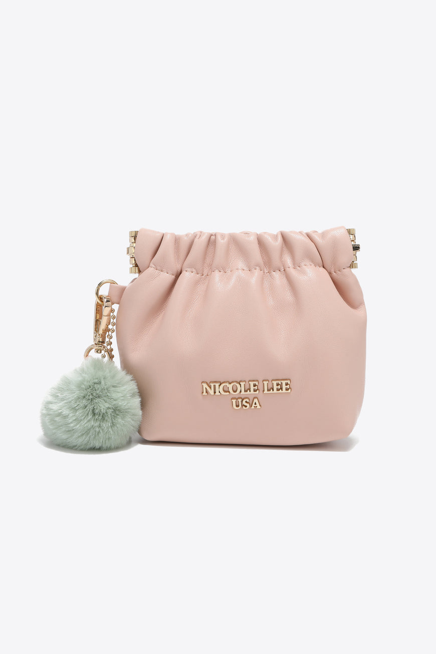 Nicole Lee USA Faux Leather Pouch - TopFashionHQ