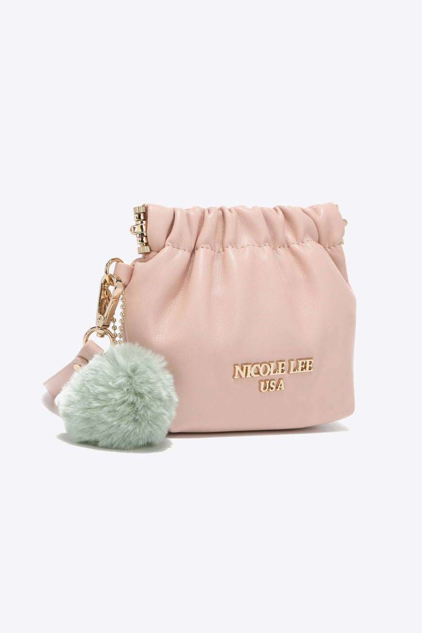 Nicole Lee USA Faux Leather Pouch - TopFashionHQ