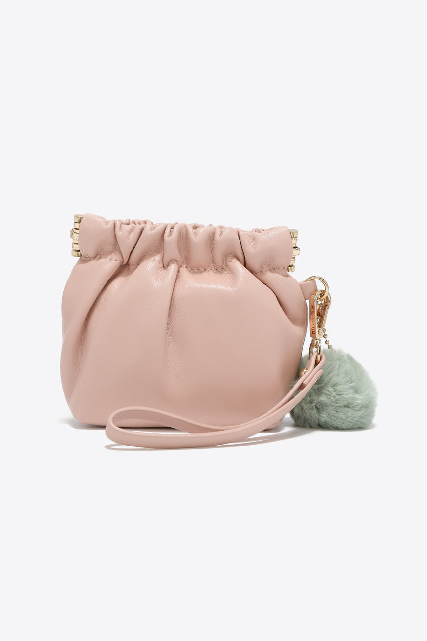Nicole Lee USA Faux Leather Pouch - TopFashionHQ