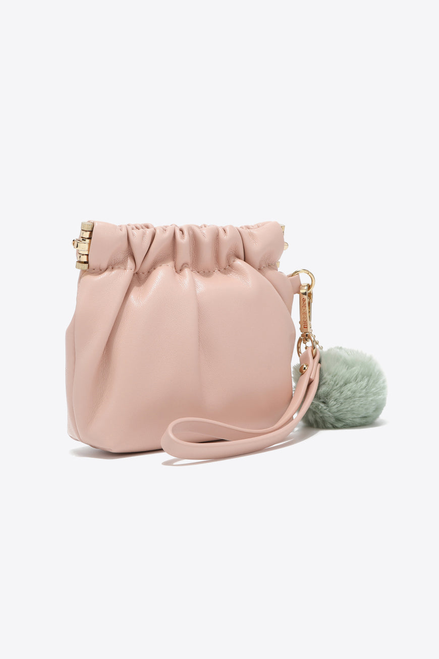 Nicole Lee USA Faux Leather Pouch - TopFashionHQ