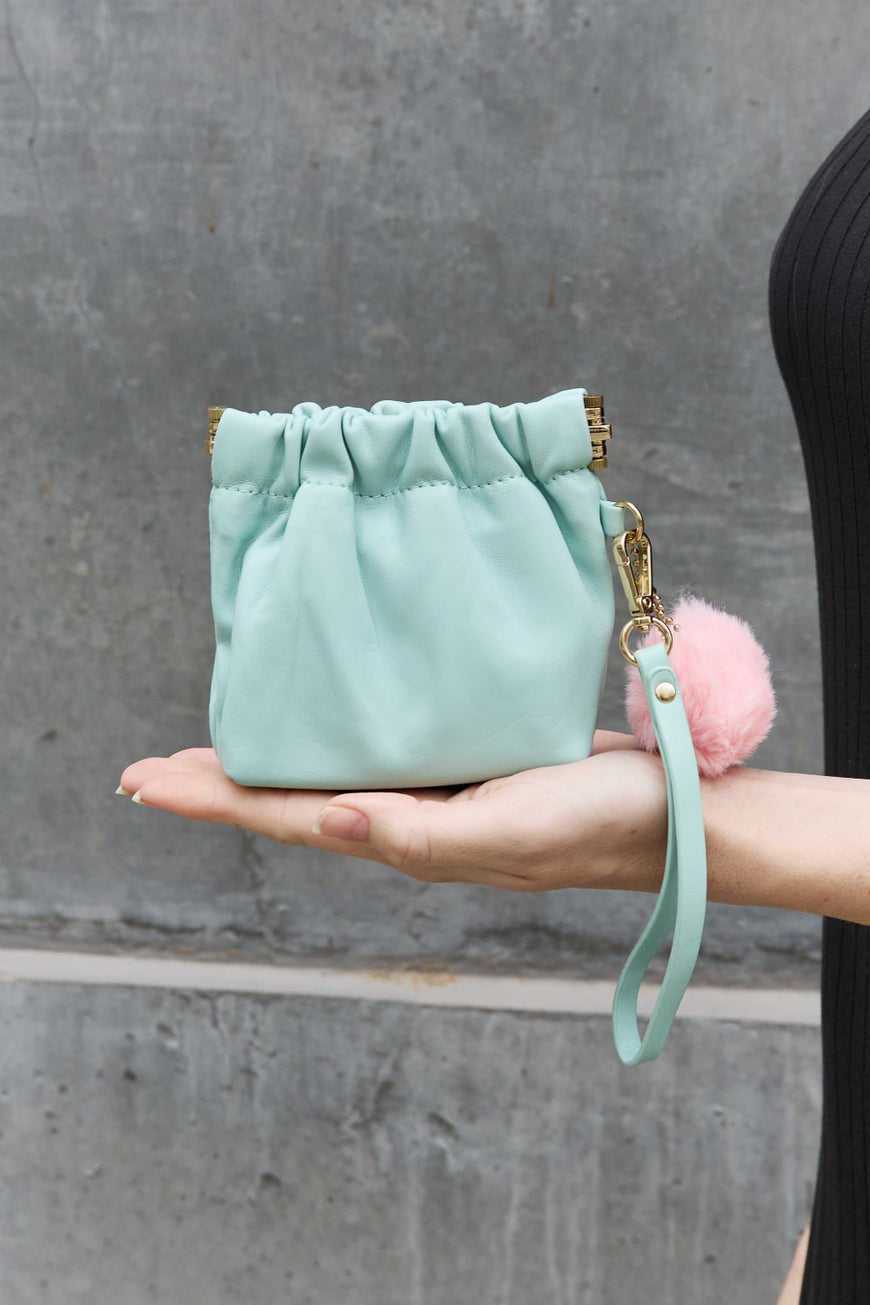 Nicole Lee USA Faux Leather Pouch - TopFashionHQ