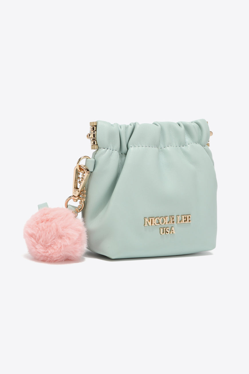 Nicole Lee USA Faux Leather Pouch - TopFashionHQ