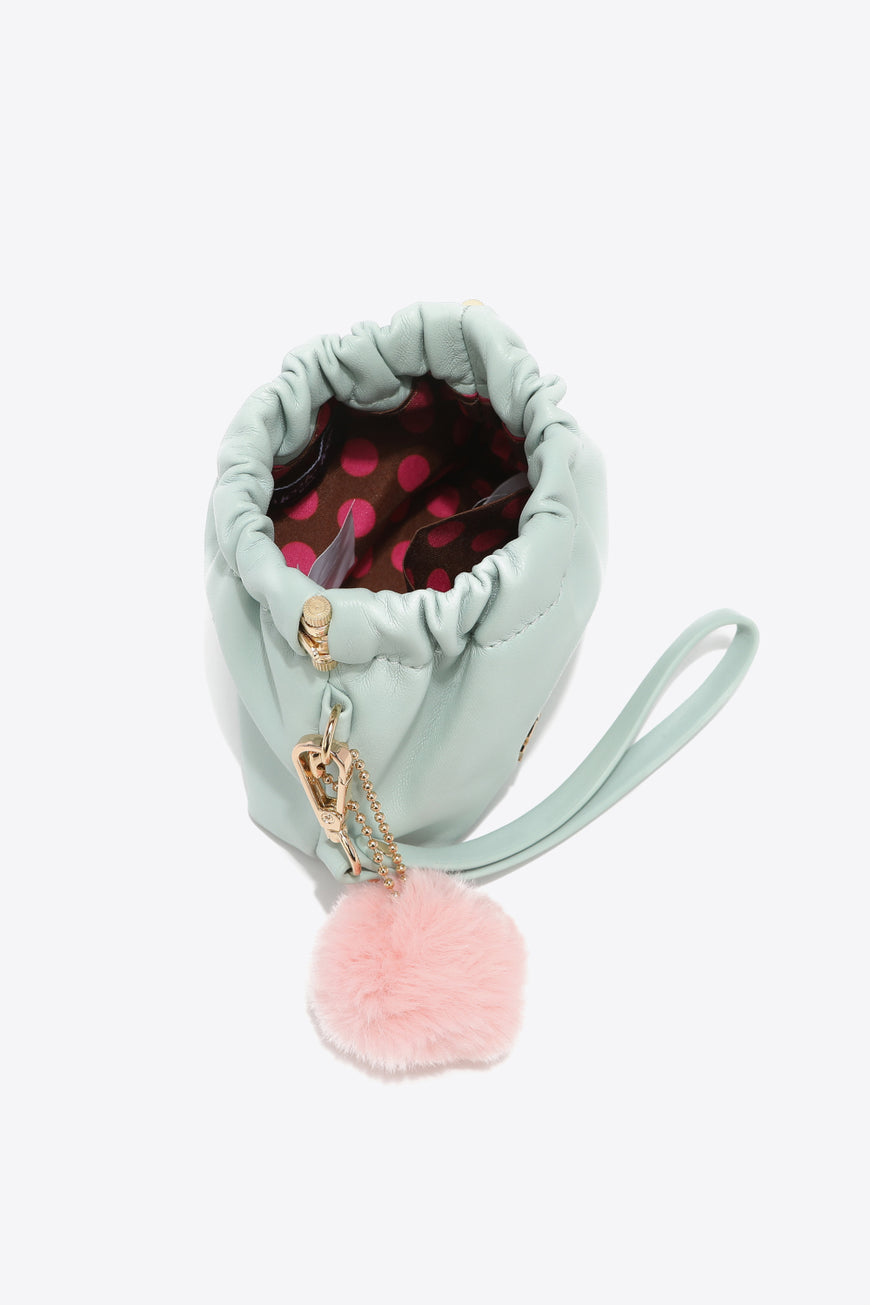 Nicole Lee USA Faux Leather Pouch - TopFashionHQ