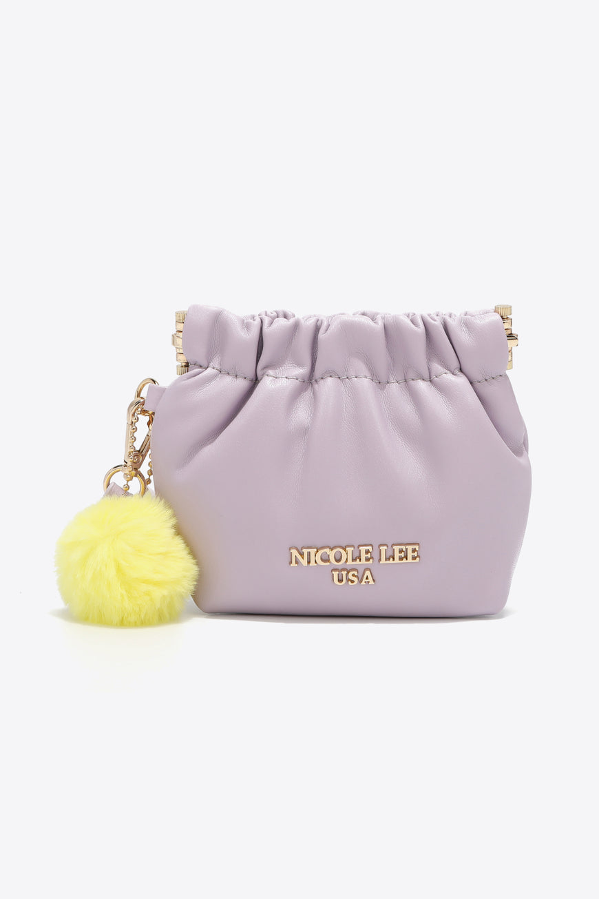 Nicole Lee USA Faux Leather Pouch - TopFashionHQ