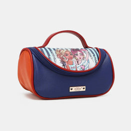 Nicole Lee USA Nikky Contrast Makeup Bag - TopFashionHQ