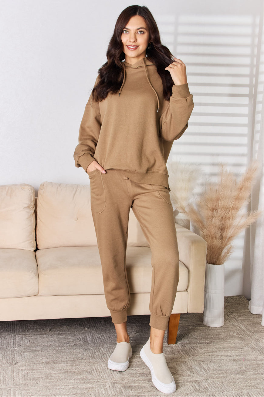 RISEN High Rise Relaxed Joggers - TopFashionHQ