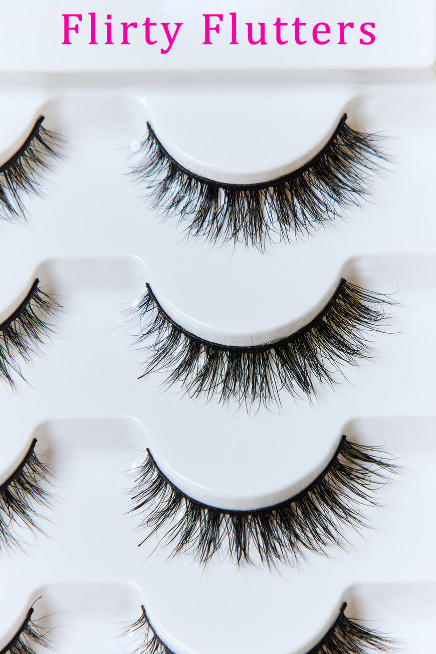 SO PINK BEAUTY Mink Eyelashes 5 Pairs - TopFashionHQ