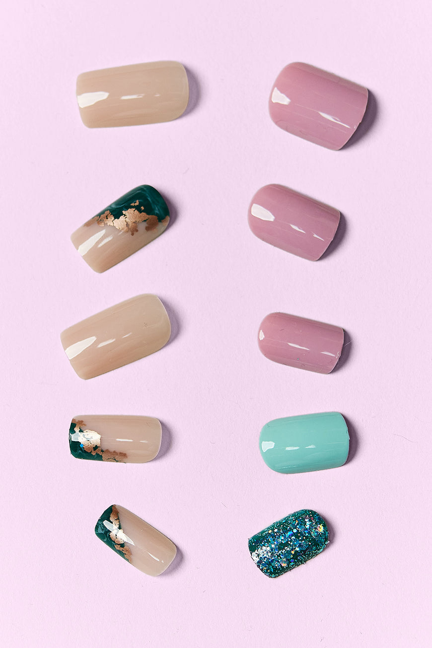 SO PINK BEAUTY Press On Nails 2 Packs - TopFashionHQ