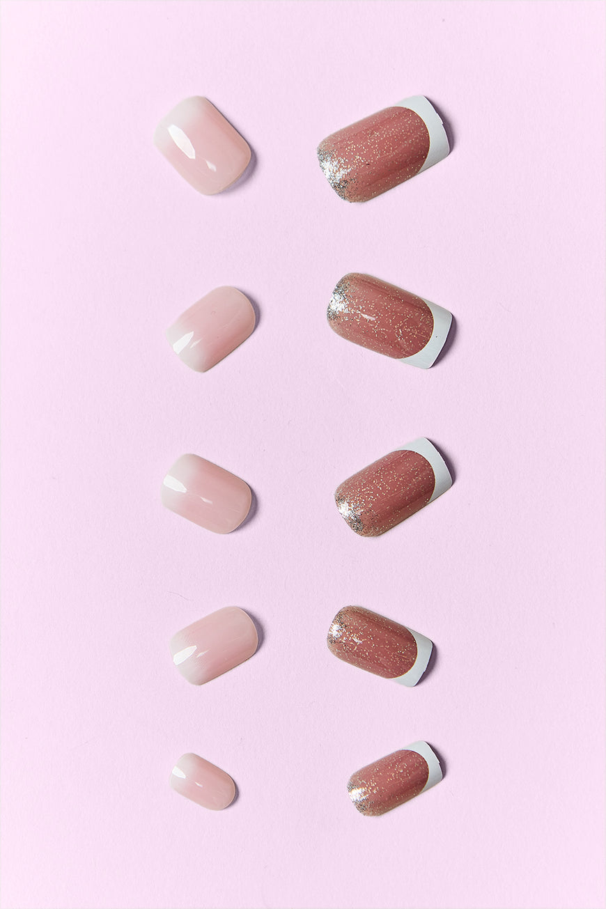 SO PINK BEAUTY Press On Nails 2 Packs - TopFashionHQ