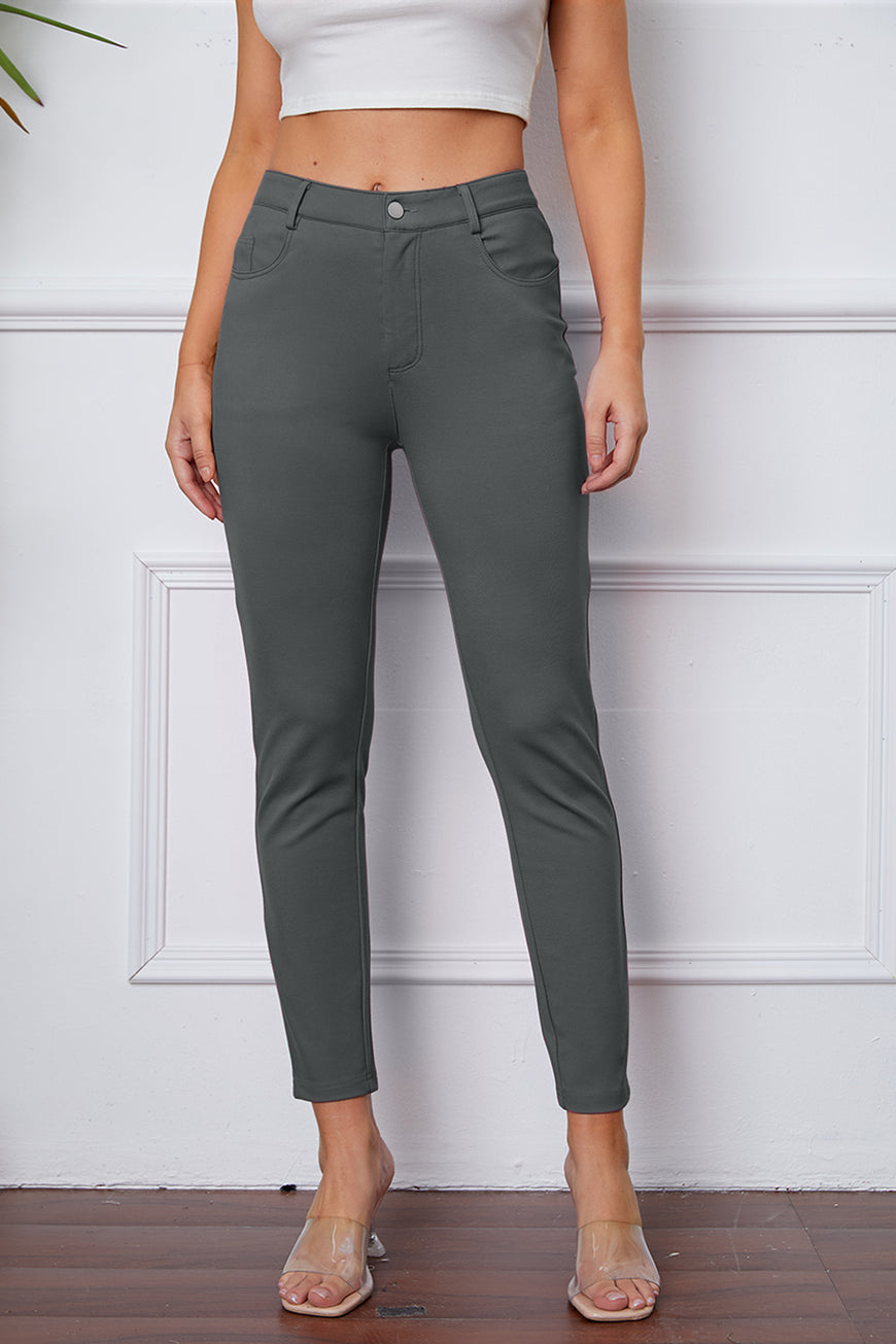 StretchyStitch Pants by Basic Bae - TopFashionHQ