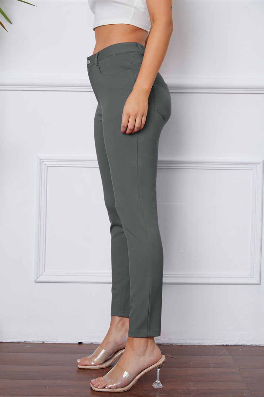 StretchyStitch Pants by Basic Bae - TopFashionHQ
