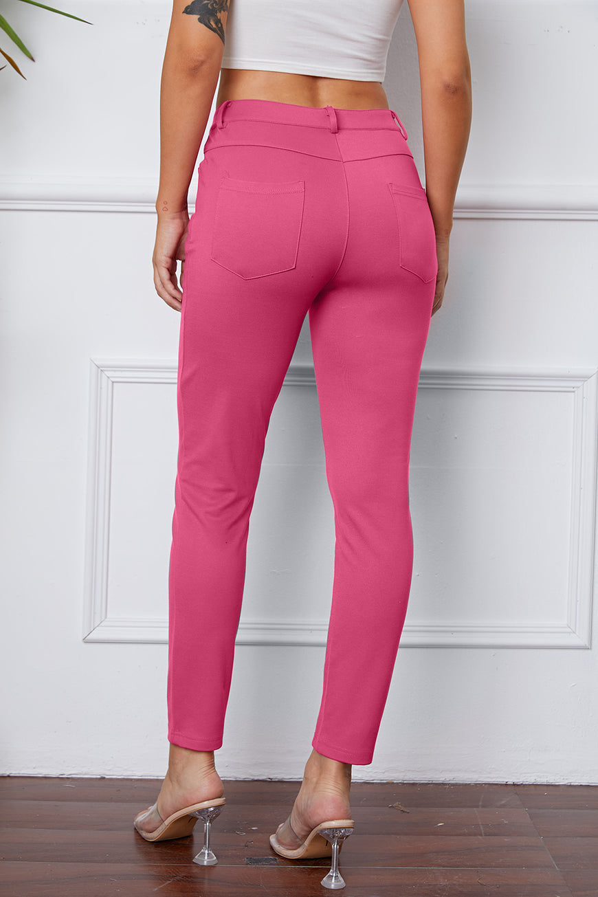 StretchyStitch Pants by Basic Bae - TopFashionHQ