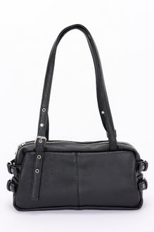 Faux Leather Sport Bag