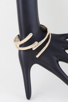 Delicate Contact Cuff Bracelet