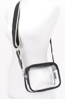 Transparent Camera Bag W/ Wide Strap
