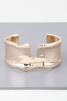 Abstract Wave Cuff Bracelet