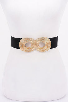 Metal Buckle Elastic Belt