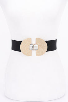 Metal Buckle Elastic Belt