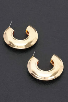 Metal Hoop Earring