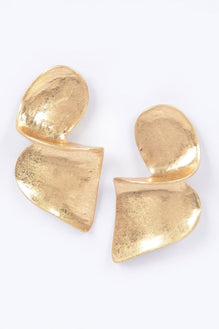 Cast Metal Earring