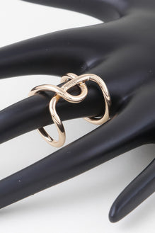 Shiny Interweaved Ring