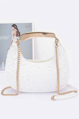 Crochet Crossbody Bag