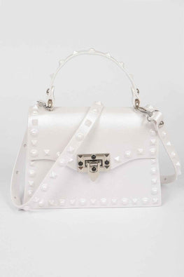 Monotone Studded Clutch
