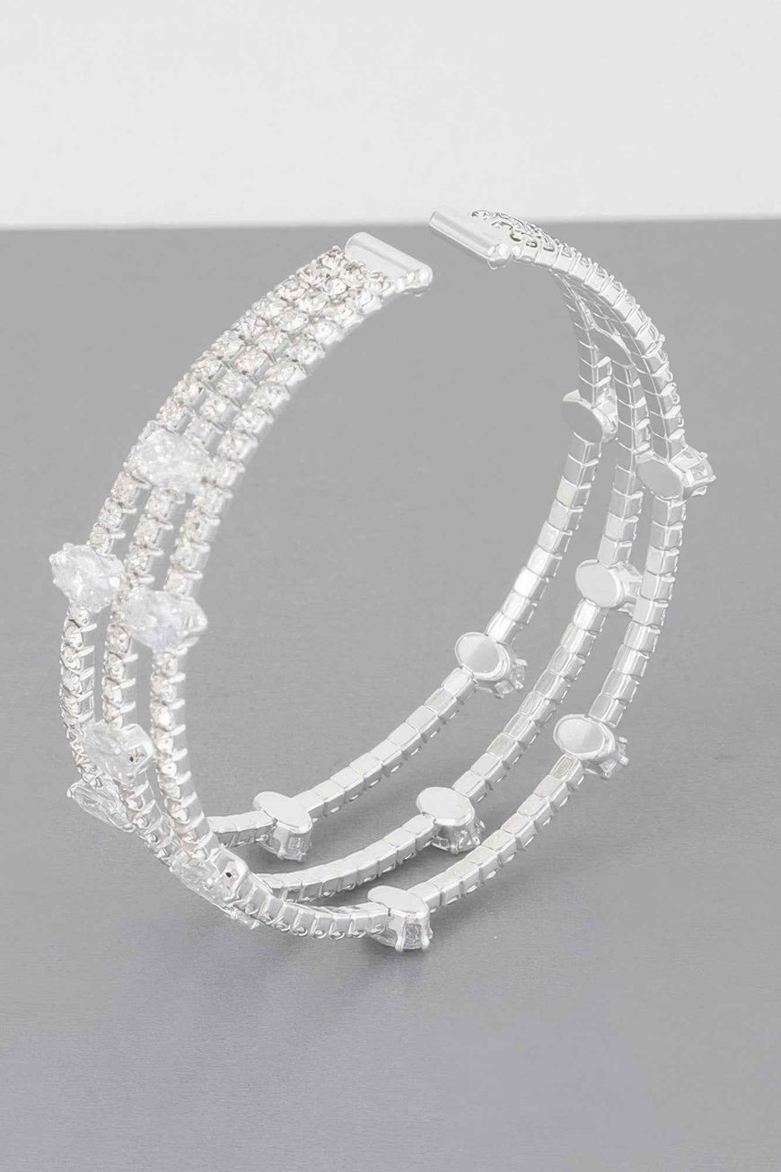 Cubic Rhinestone Bracelets