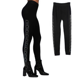 Mouse Ears Crystal Studded High Waisted Leggings