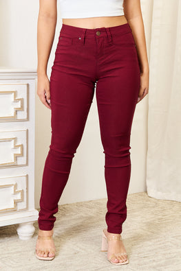 YMI Jeanswear Skinny Jeans with Pockets - TopFashionHQ