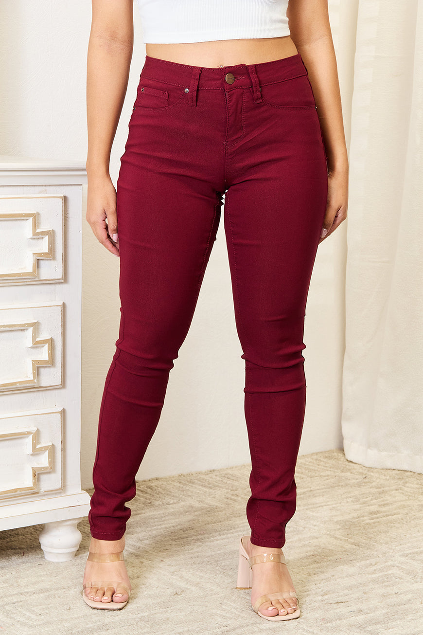 YMI Jeanswear Skinny Jeans with Pockets - TopFashionHQ