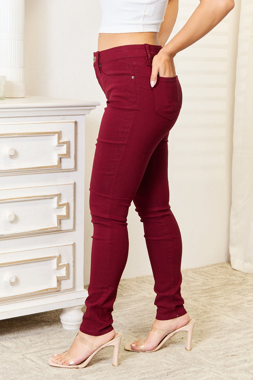YMI Jeanswear Skinny Jeans with Pockets - TopFashionHQ