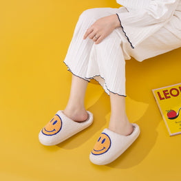 Melody Smiley Face Slippers - TopFashionHQ