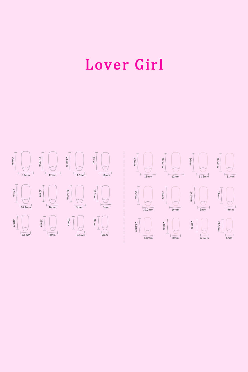 SO PINK BEAUTY Press On Nails 2 Packs - TopFashionHQ