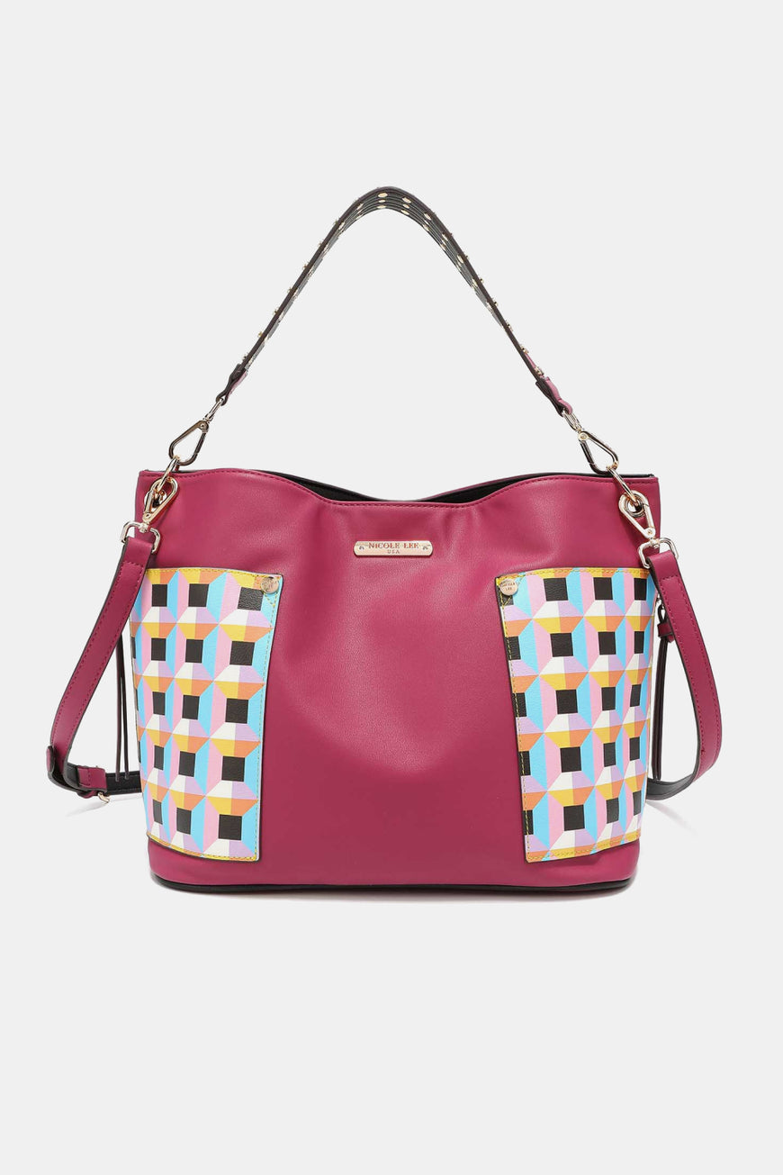 Nicole Lee USA Quihn 3-Piece Handbag Set - TopFashionHQ