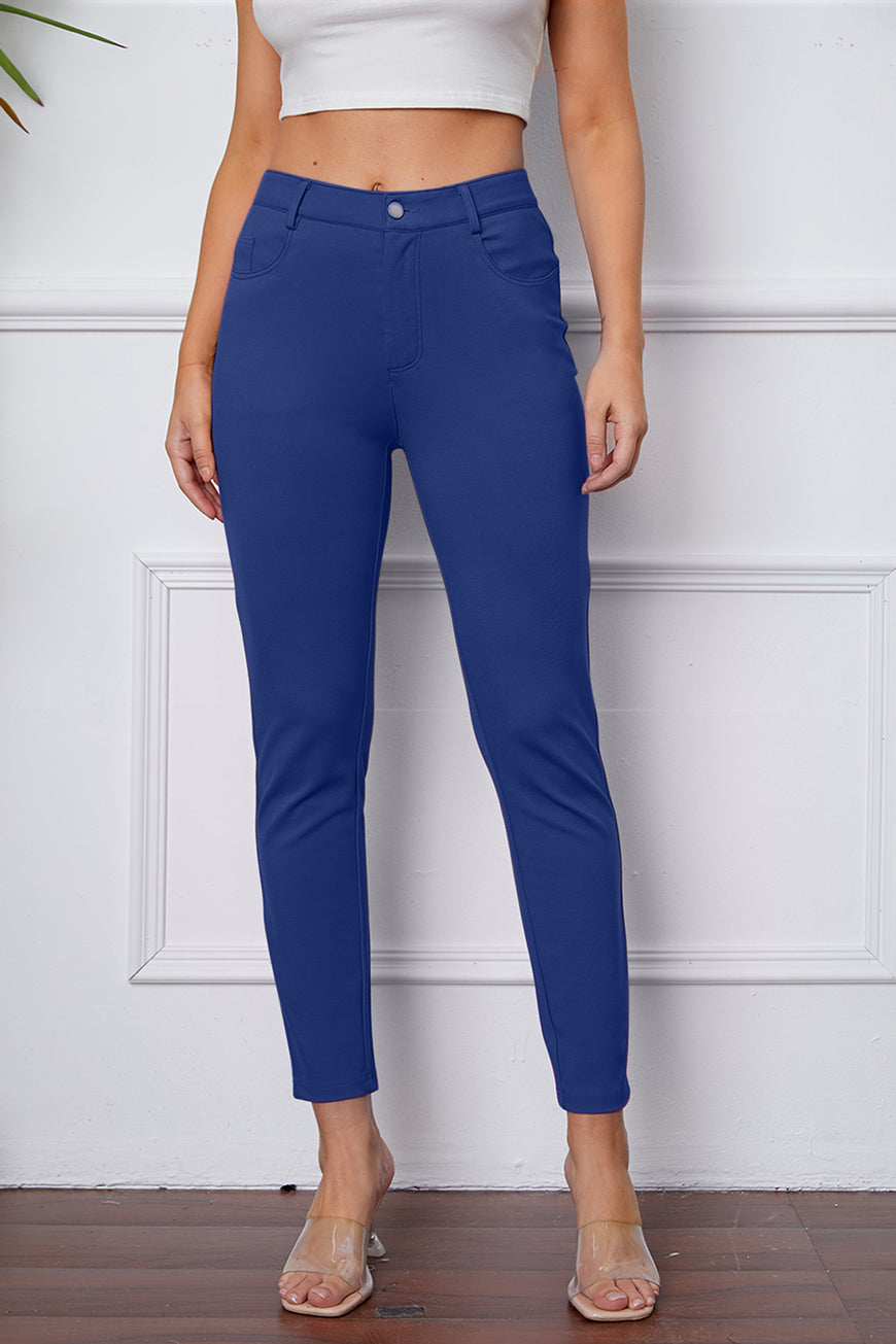 StretchyStitch Pants by Basic Bae - TopFashionHQ