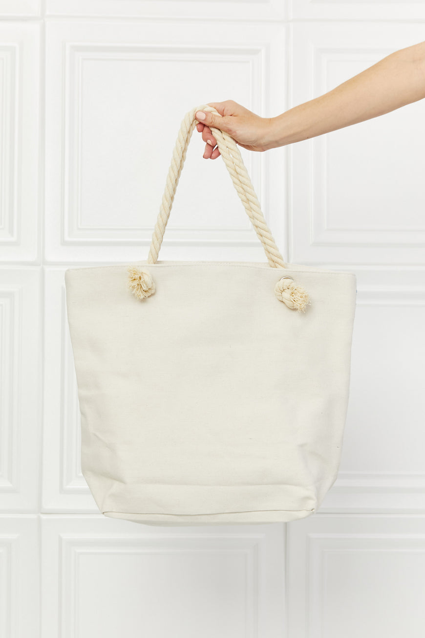 Justin Taylor Picnic Date Tassel Tote Bag - TopFashionHQ