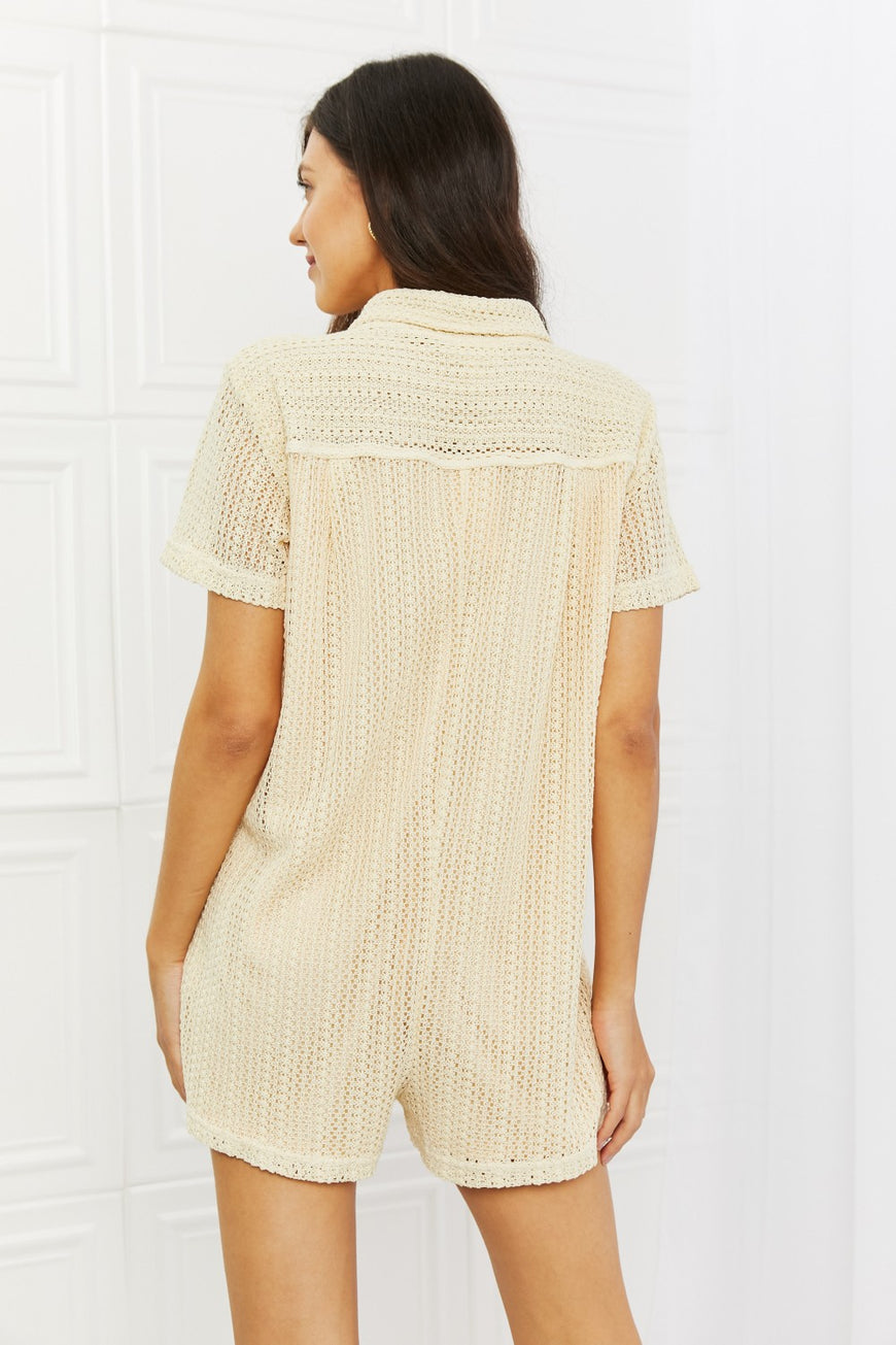 HEYSON Ready For The Day Crochet Romper - TopFashionHQ