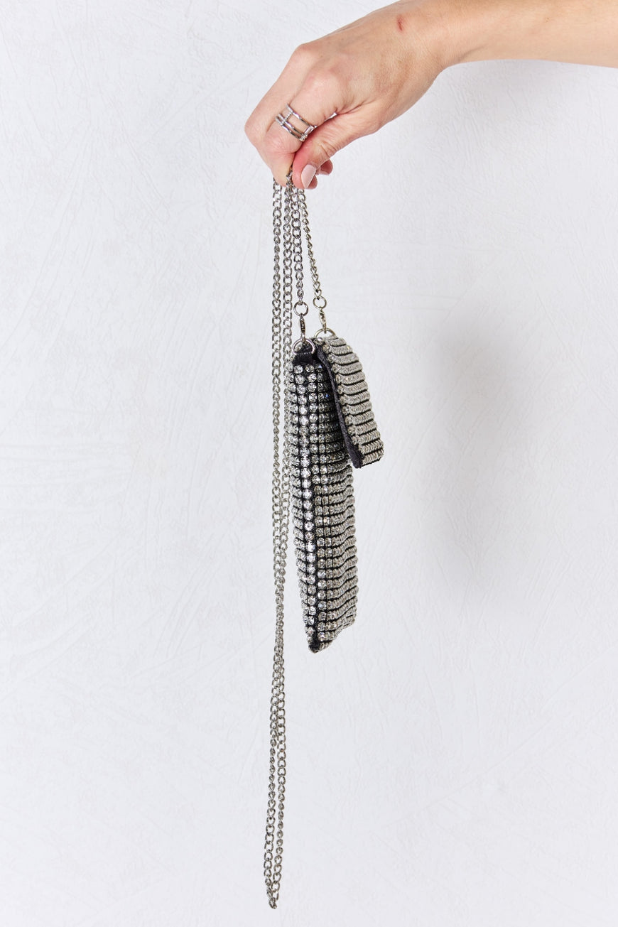 Forever Link Rhinestone Mini Crossbody Bag - TopFashionHQ